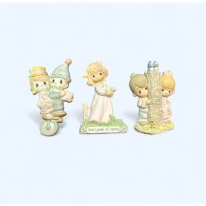 Precious Moments Set of 3 Pin & Fridge Magnet